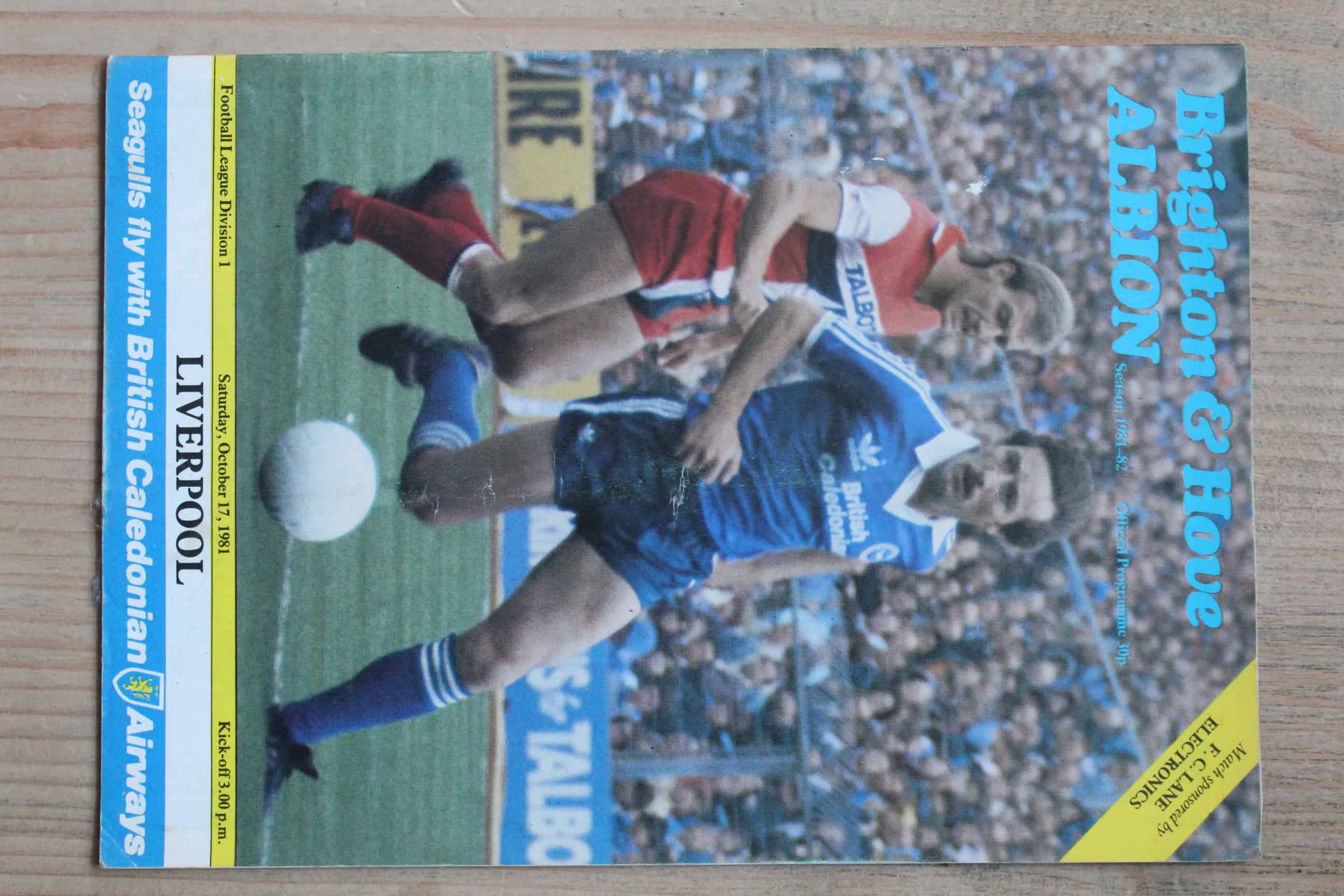 Brighton & Hove Albion FC v Liverpool FC
